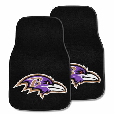 NFL - Baltimore Ravens 2-pc Carpet Car Mat Set