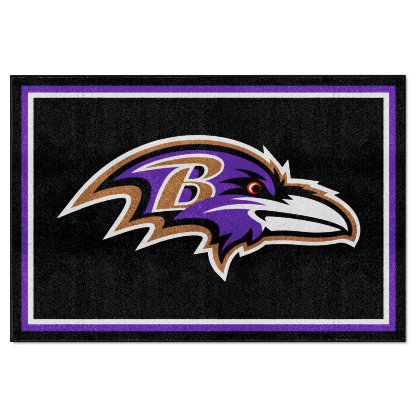 NFL - Baltimore Ravens 5x8 Rug