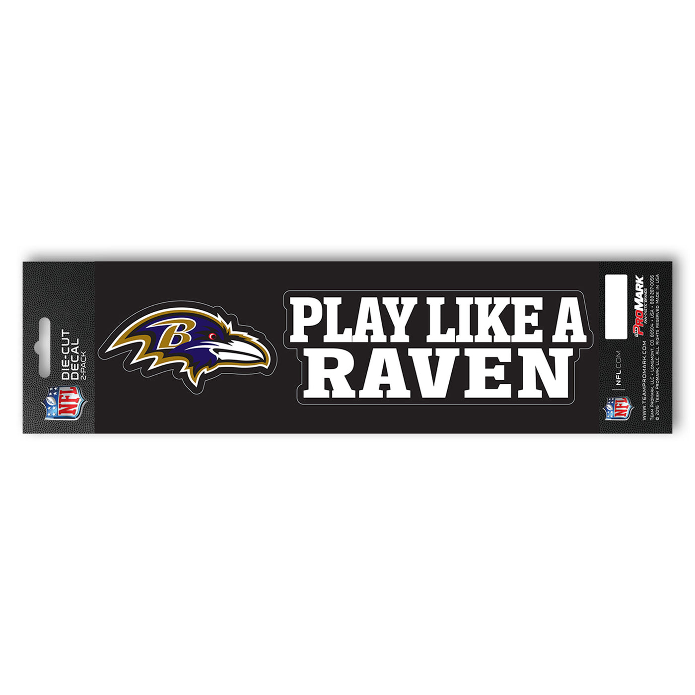 NFL - Baltimore Ravens Team Slogan Decal