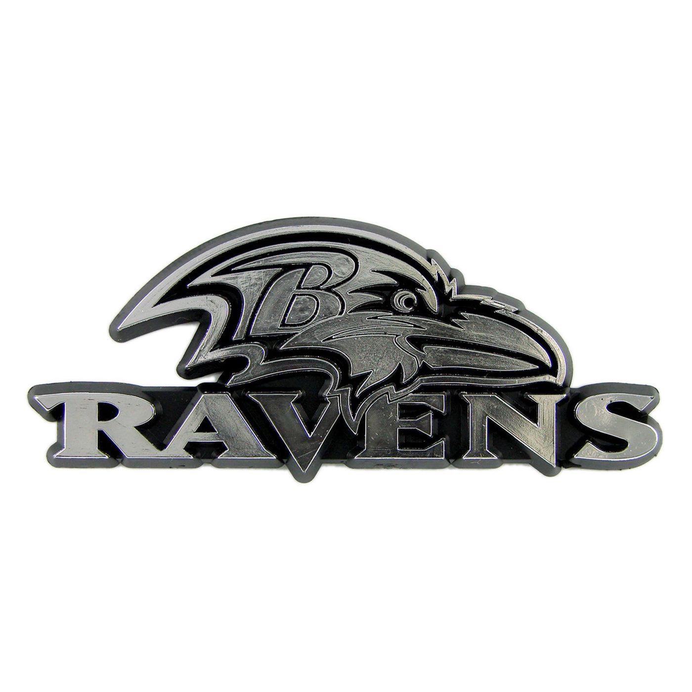 NFL - Baltimore Ravens Plastic Chrome Emblem