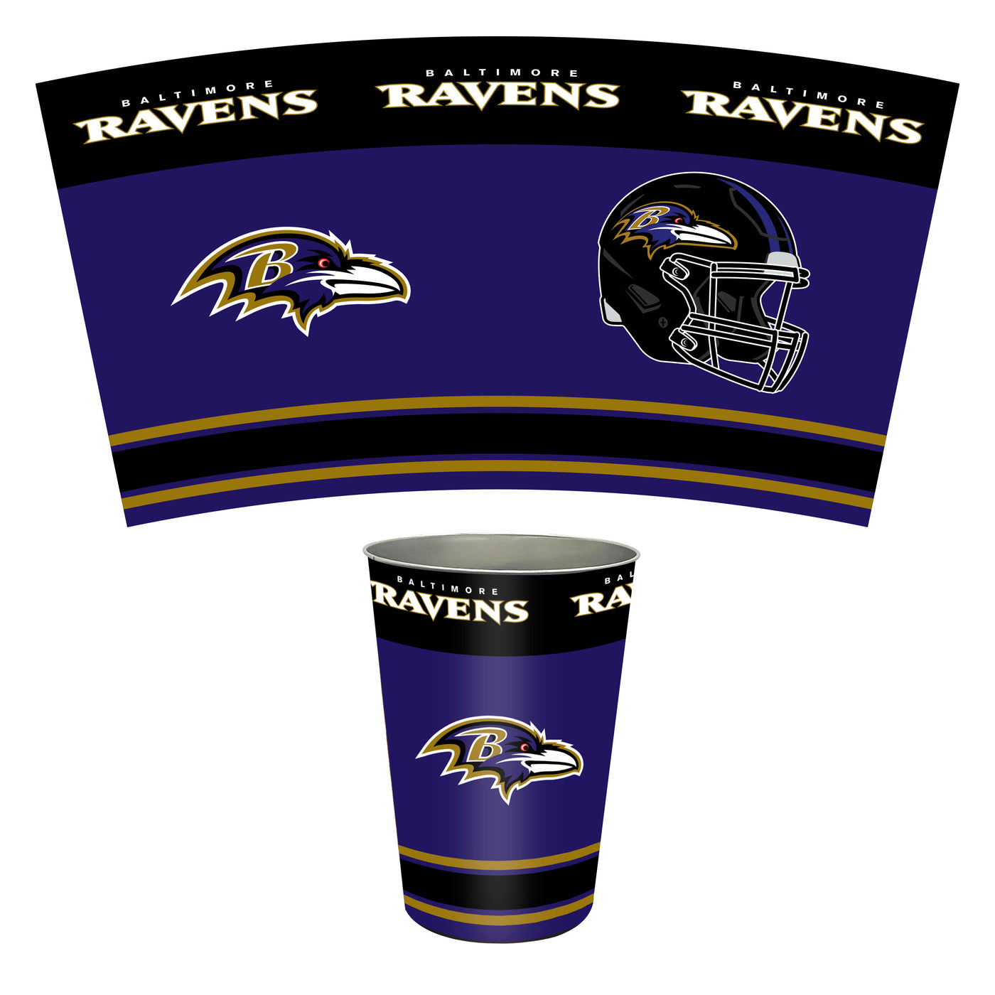 NFL - Baltimore Ravens Wastebasket