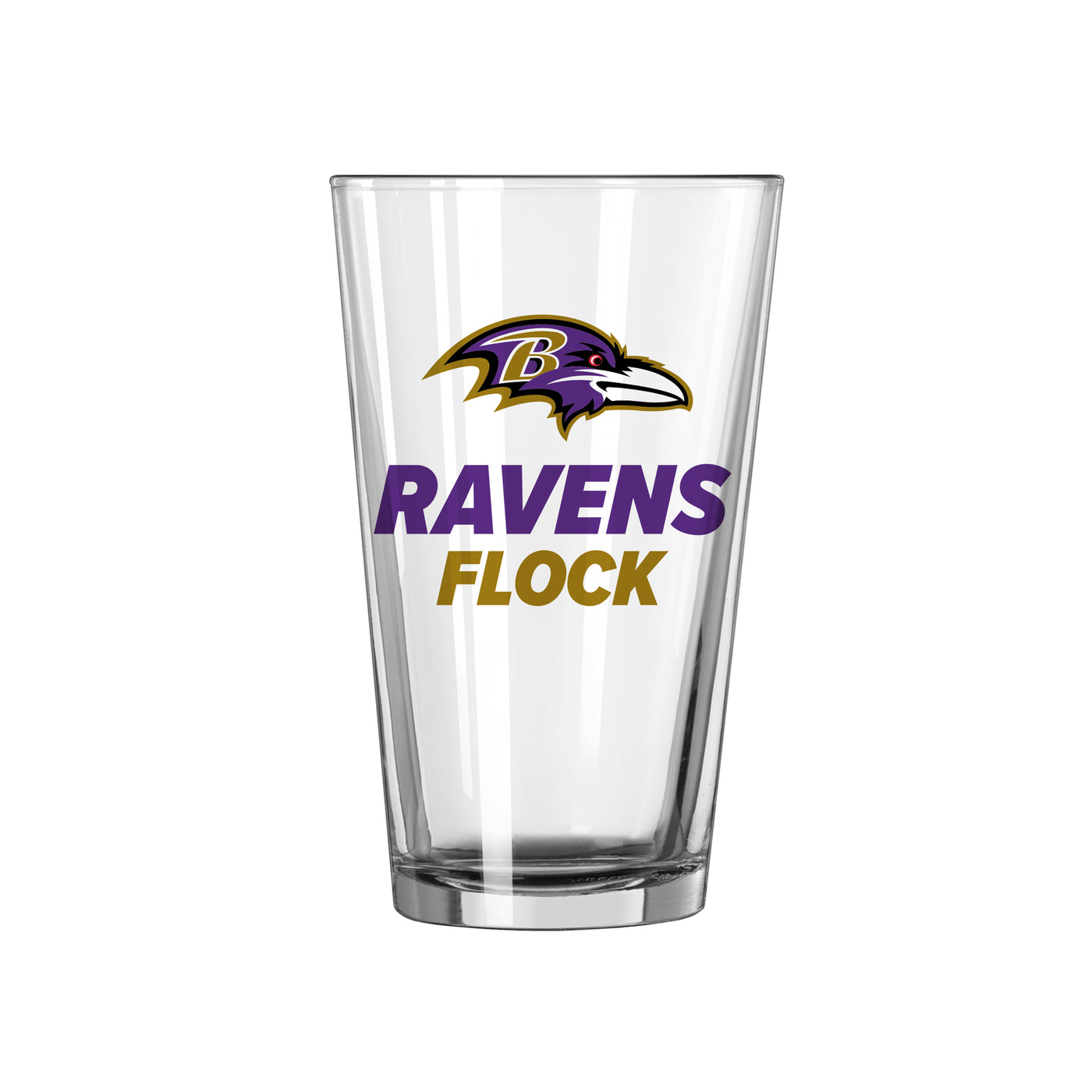 Baltimore Ravens 16oz Slogan Pint Glass