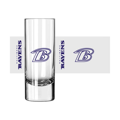 Baltimore Ravens 2.5oz Gameday Shooter Glass - Logo Brands