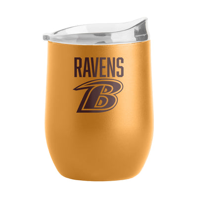 Baltimore Ravens 16oz Huddle Powder Coat Curved Beverage - Logo Brands