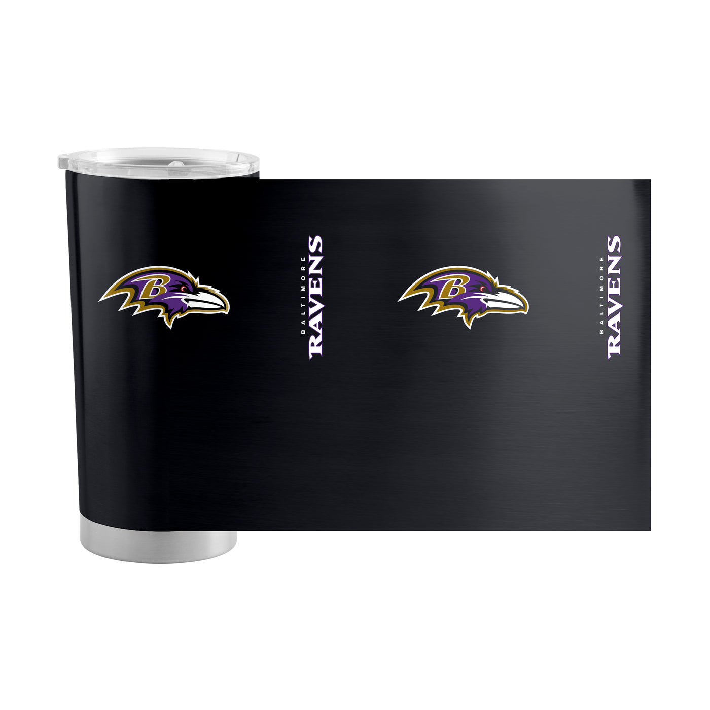 Baltimore Ravens 20oz Gameday Stainless Tumbler