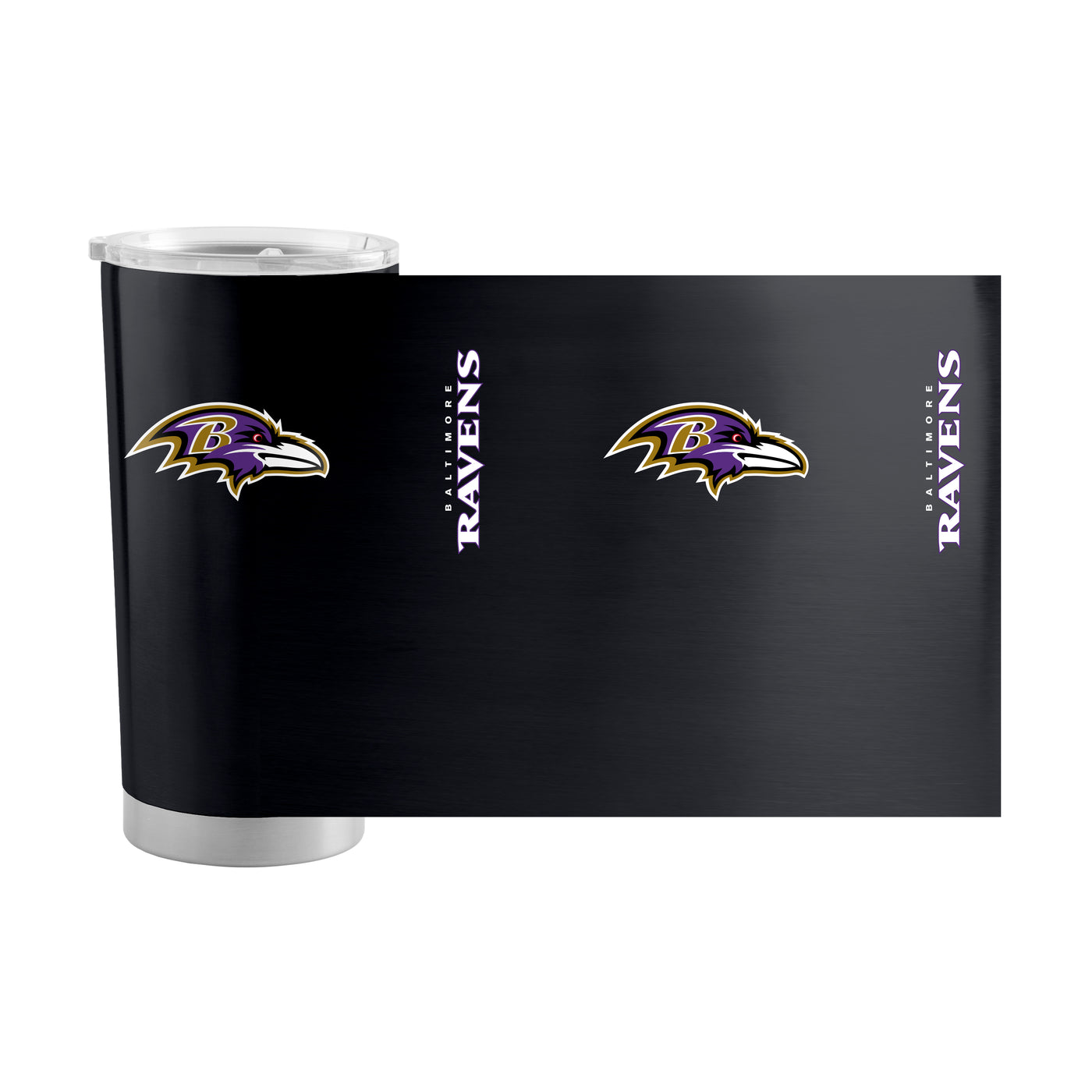 Baltimore Ravens 20oz Gameday Stainless Steel Tumbler