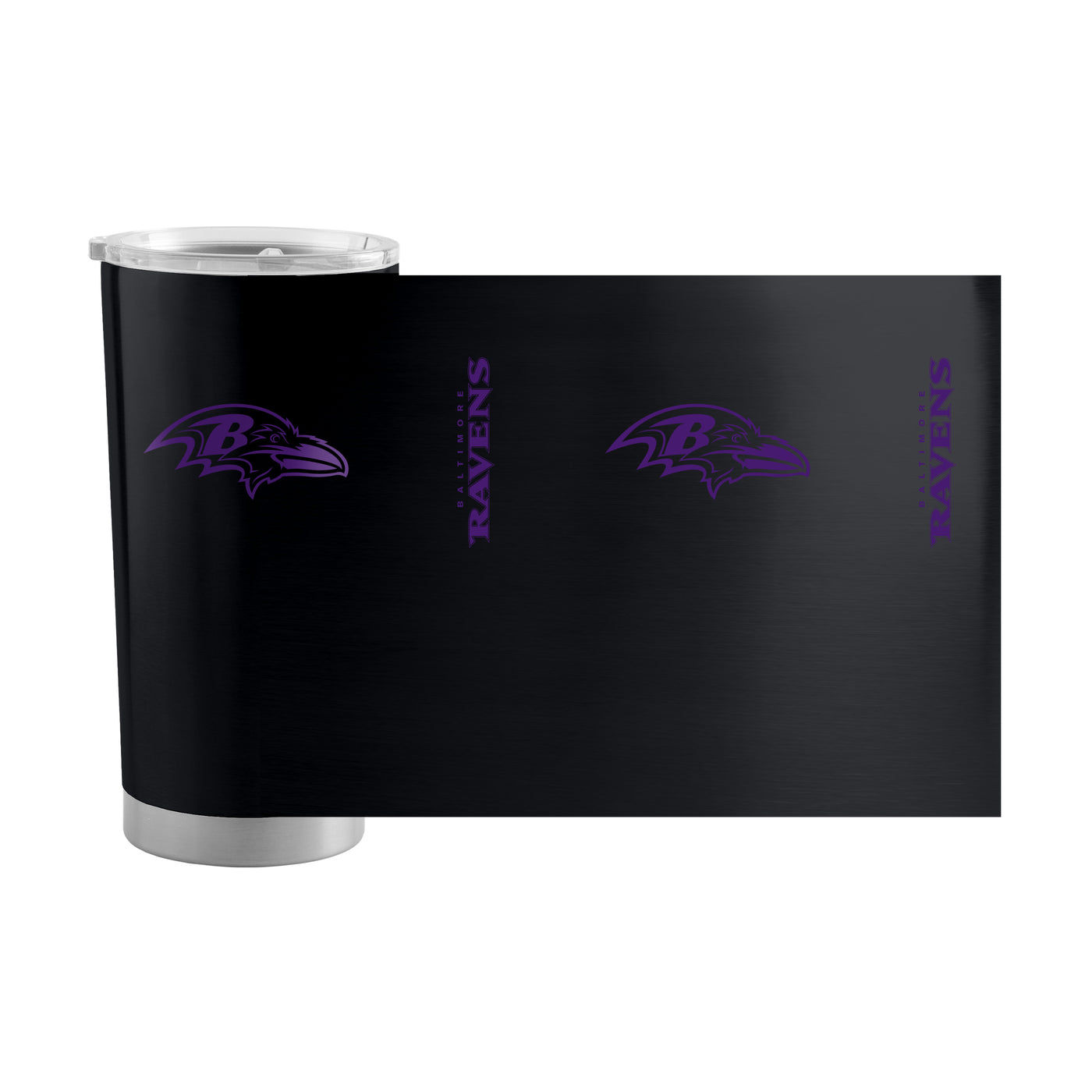 Baltimore Ravens 1 Color 20oz Gameday Stainless Tumbler