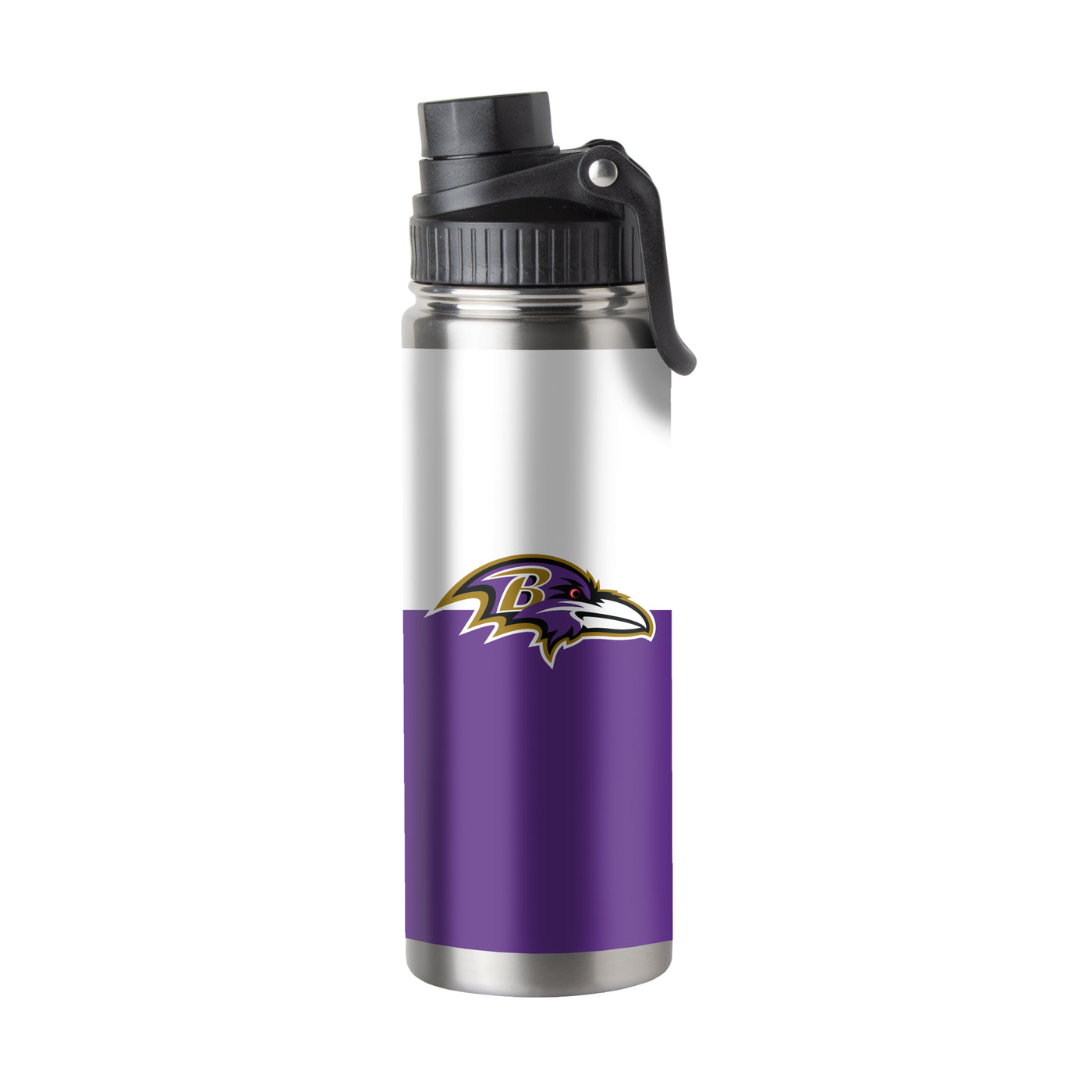 Baltimore Ravens Colorblock 21oz Twist Top Bottle