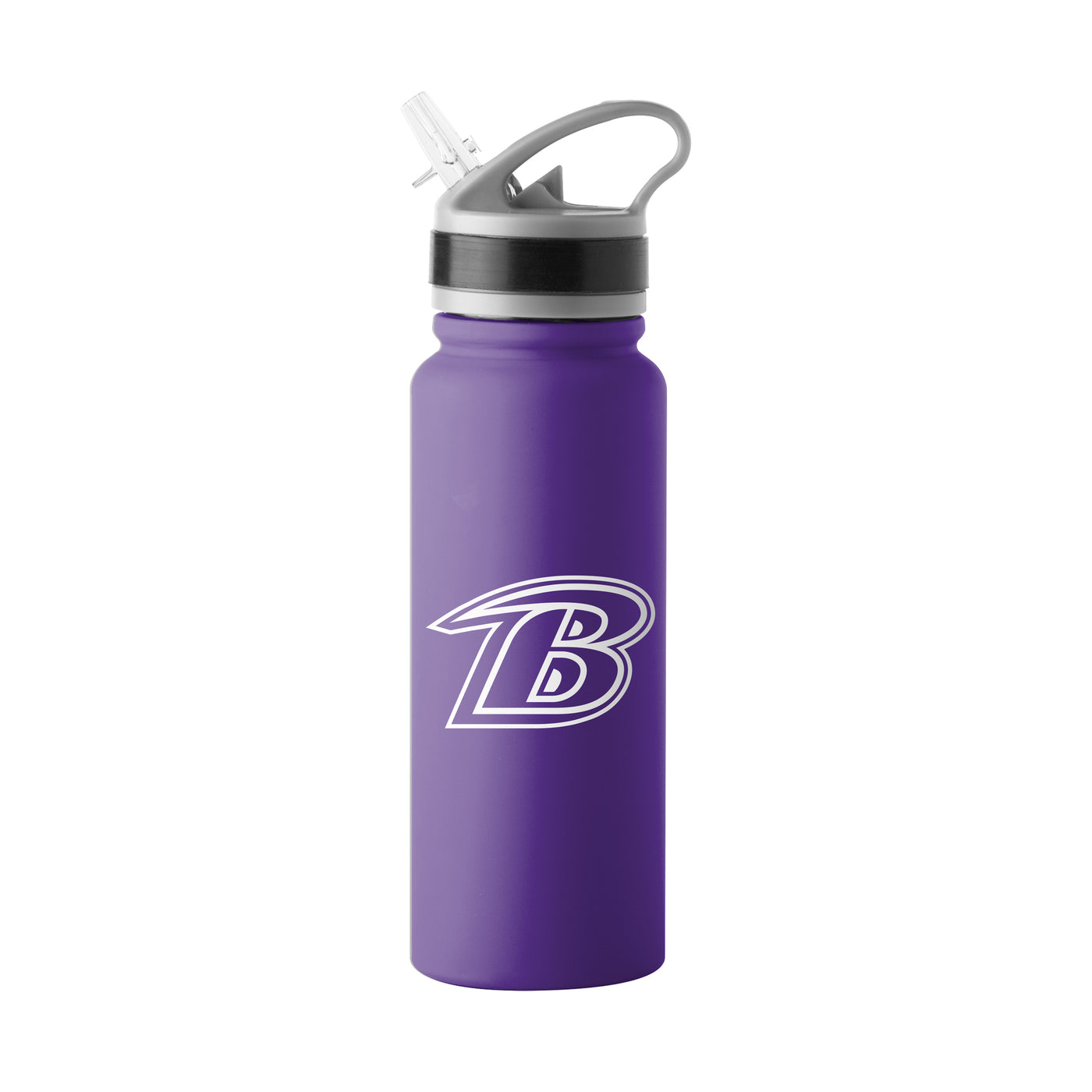 Baltimore Ravens Logo 25oz Stainless Single Wall Flip Top Bottle