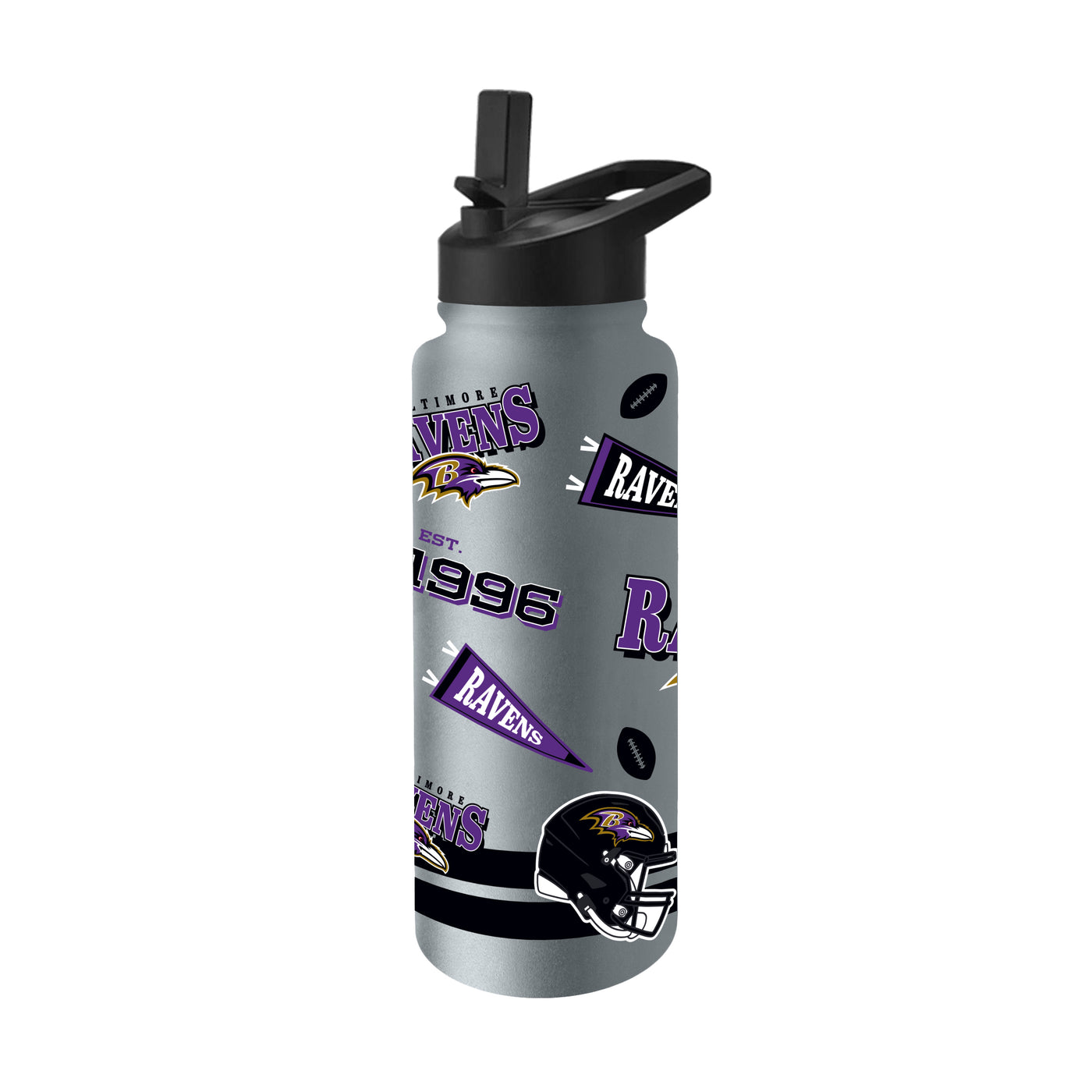 Baltimore Ravens 34oz TJX Native Quencher Bottle