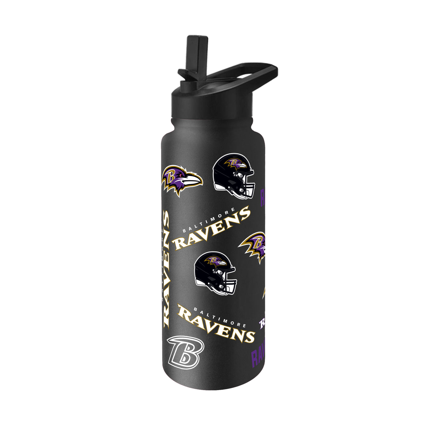 Baltimore Ravens 34oz Native Quencher Bottle