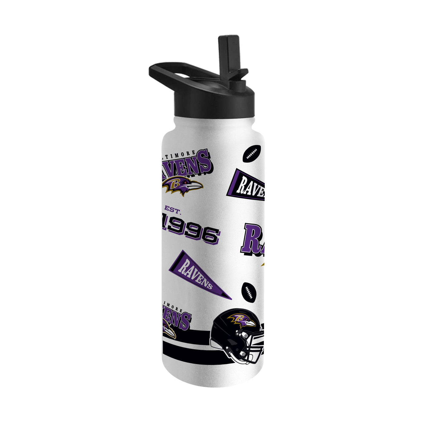 Baltimore Ravens 34oz TJX Native Quencher Bottle