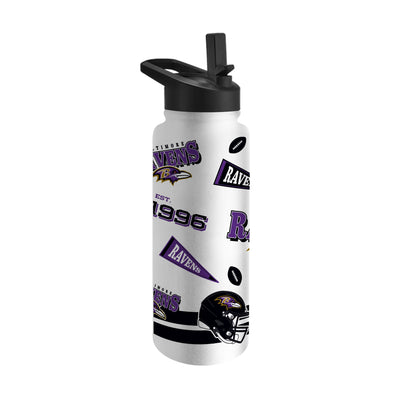 Baltimore Ravens 34oz TJX Native Quencher Bottle