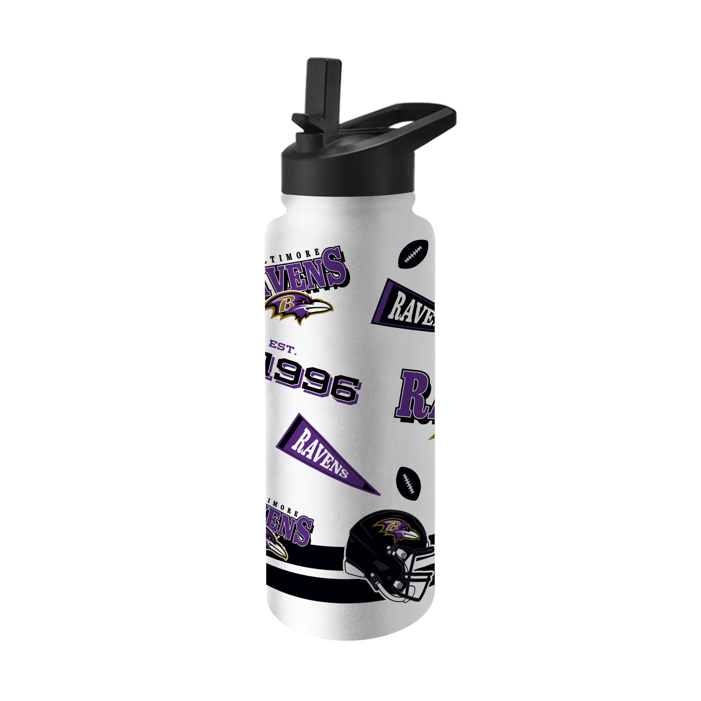 Baltimore Ravens 34oz TJX Native Quencher Bottle