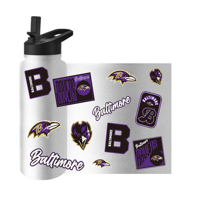 Baltimore Ravens Dreamweave 34oz Quencher Bottle