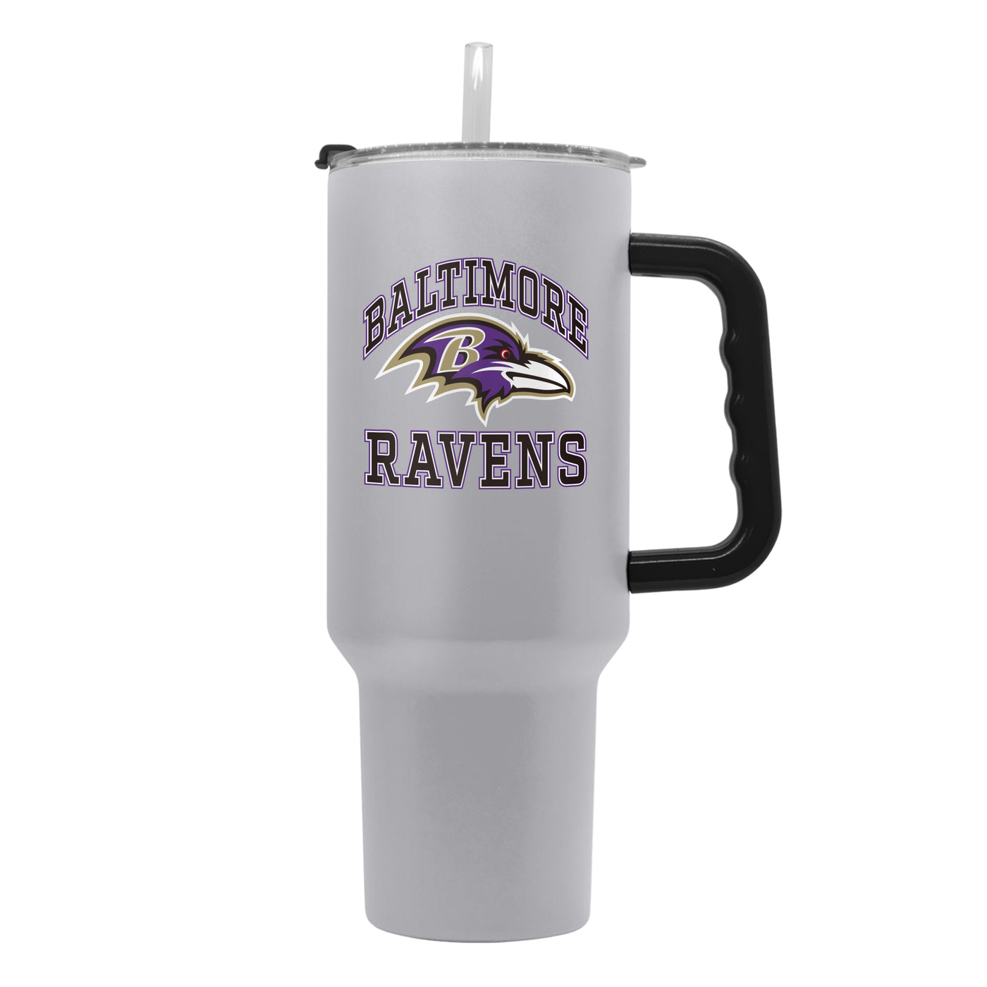 Baltimore Ravens 40oz Athletic Powder Coat Tumbler