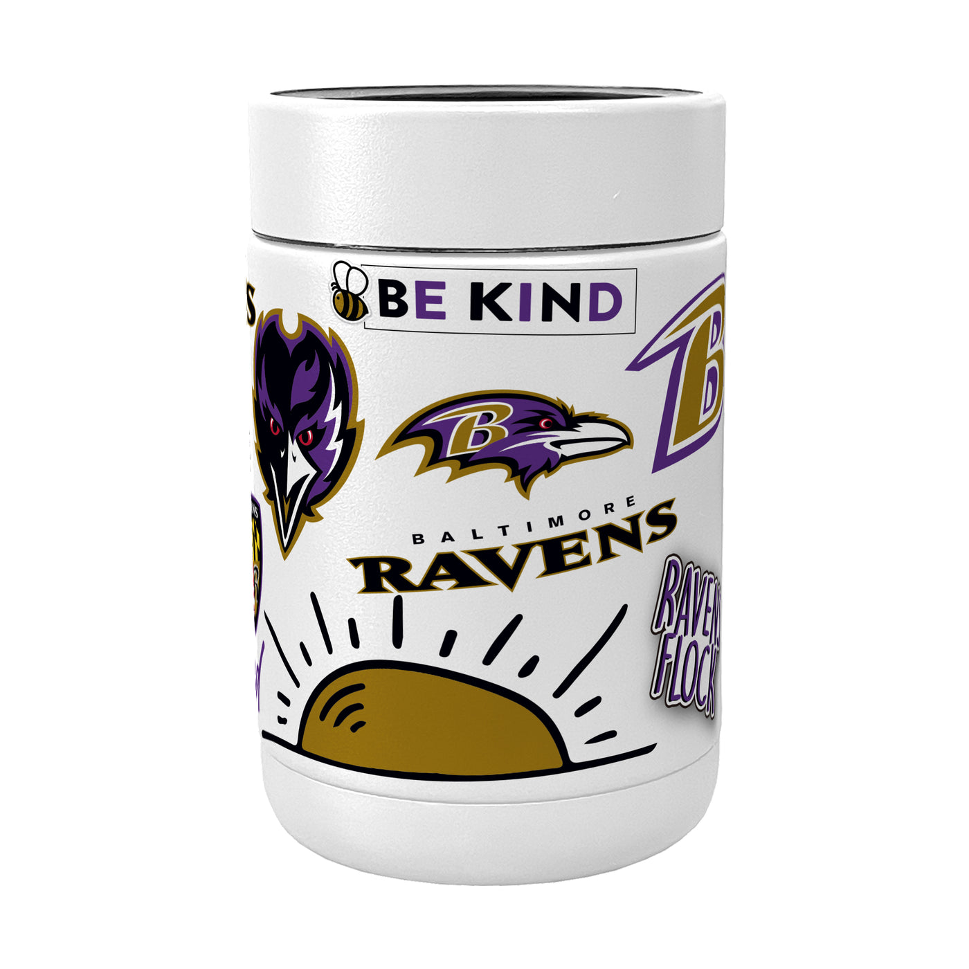 Baltimore Ravens Powder Native Coat Coolie