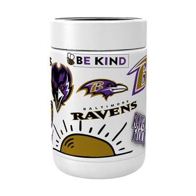 Baltimore Ravens Powder Native Coat Coolie
