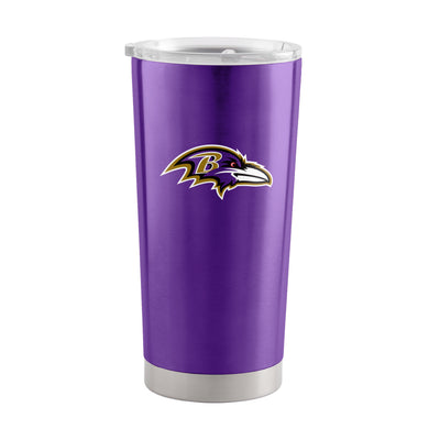 Baltimore Ravens Lamar Jackson 20oz Stainless Steel Tumbler - Logo Brands