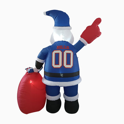 Buffalo Bills Santa Claus Yard Inflatable - Logo Brands