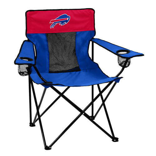 Buffalo Bills Elite chair featuring team logo and vibrant colors, ideal for sports fans and game day seating.