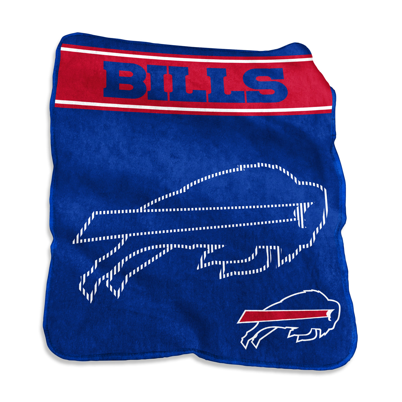 Buffalo Bills 60x80 Raschel Throw - Logo Brands