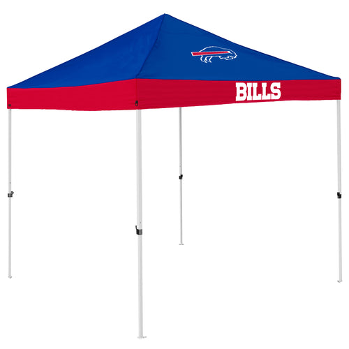 Buffalo Bills Economy Canopy shelter by Logo Brands, featuring team logo and durable outdoor canopy for tailgating or events.