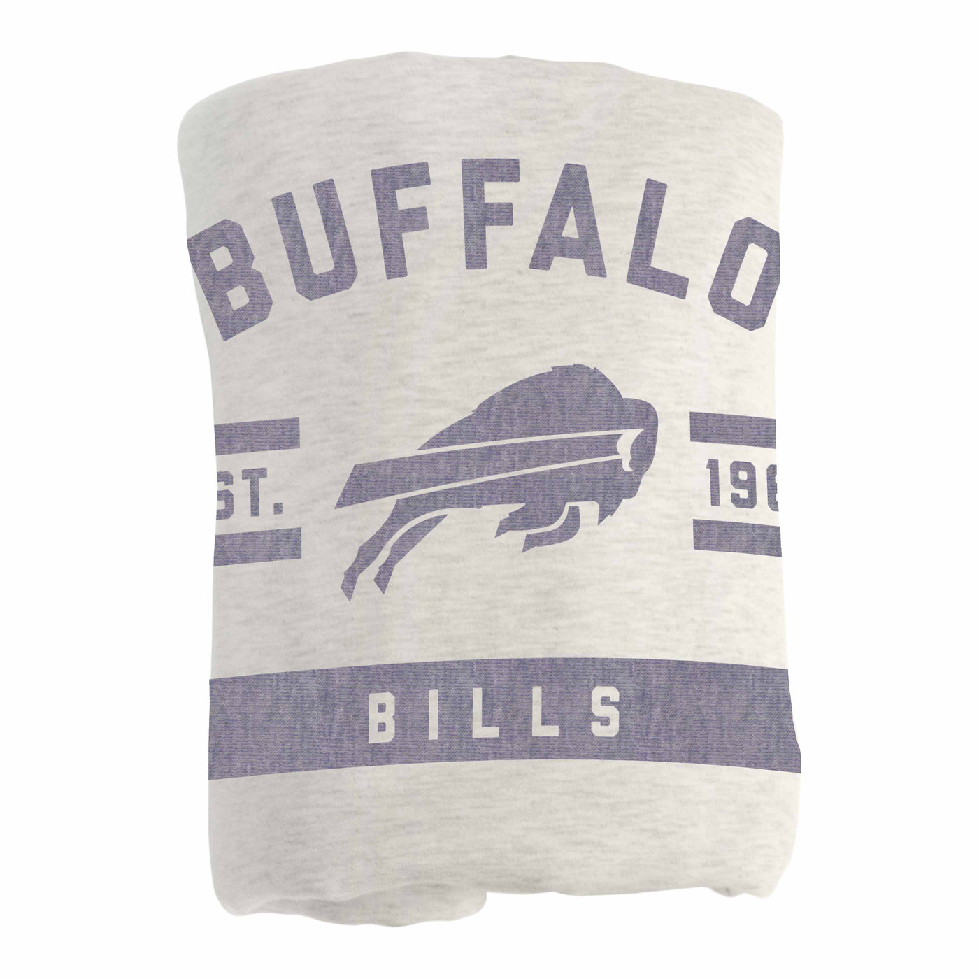 Buffalo Bills Oatmeal Sweatshirt Blanket