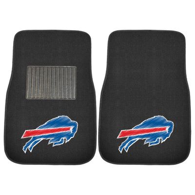 NFL - Buffalo Bills 2-pc Embroidered Car Mat Set