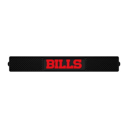 Buffalo Bills NFL drink mat by Logo Brands featuring team logo and vibrant design, ideal for game day beverage protection