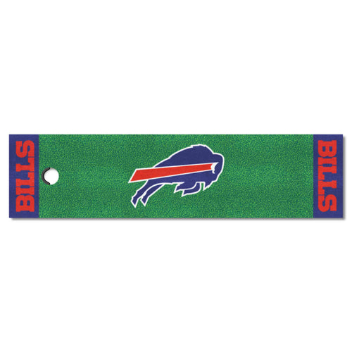 Buffalo Bills NFL putting mat with team logo and design, ideal for golf putting practice or display.