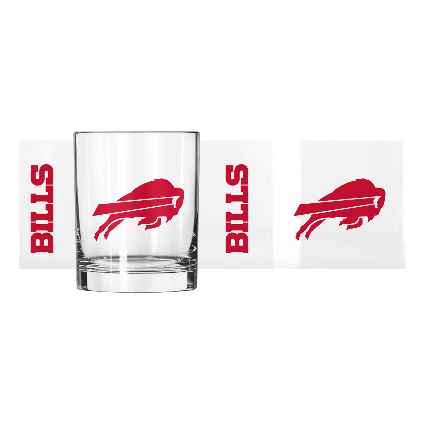 Buffalo Bills 14oz Gameday Rocks Glass