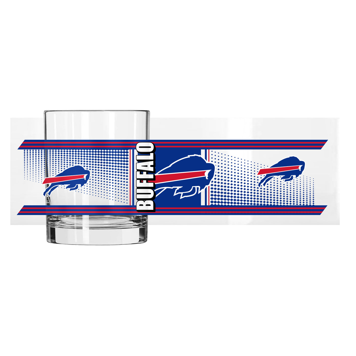 Buffalo Bills 14oz Hero Rocks Glass