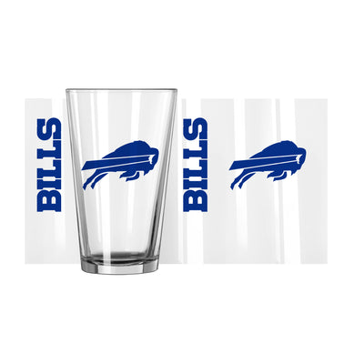 Buffalo Bills 16oz Gameday Pint Glass - Logo Brands