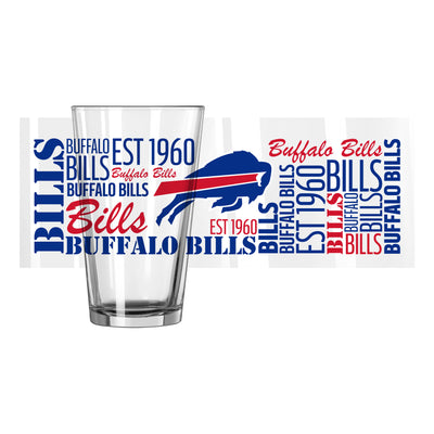 Buffalo Bills 16oz Spirit Pint Glass