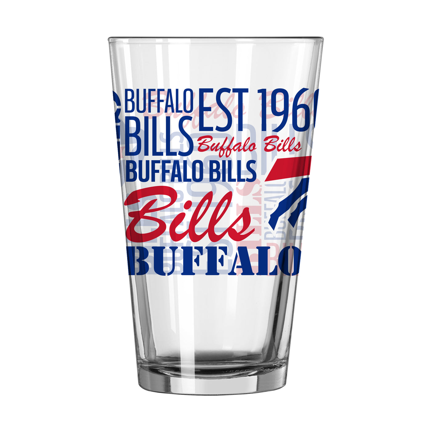 Buffalo Bills 16oz Spirit Pint Glass