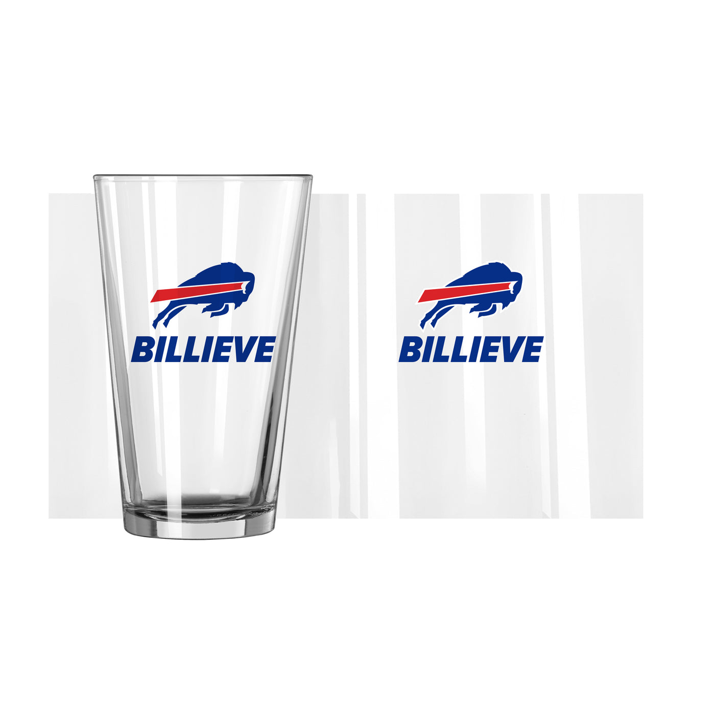 Buffalo Bills 16oz Slogan Pint Glass