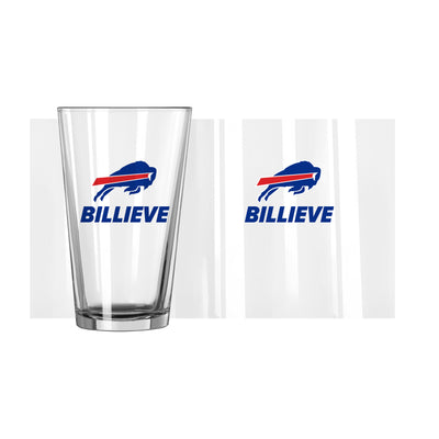 Buffalo Bills 16oz Slogan Pint Glass