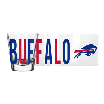 Buffalo Bills 2oz Overtime Shot Glass