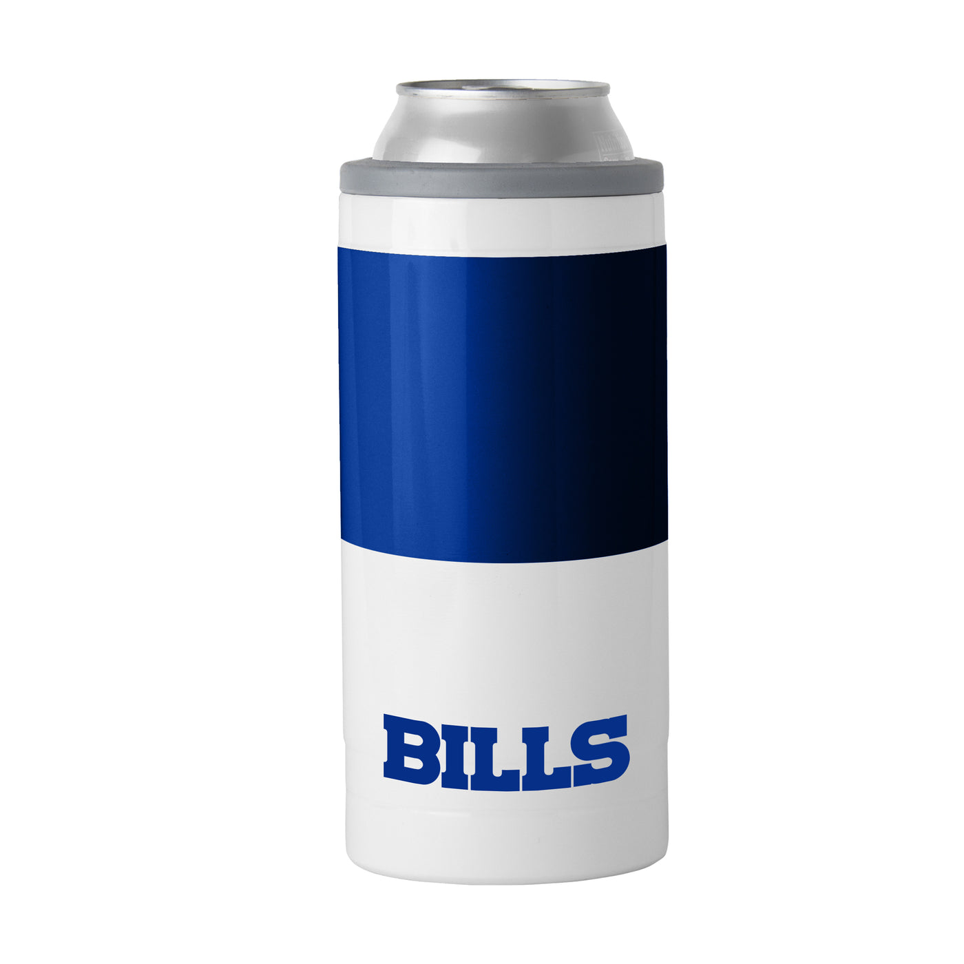 Buffalo Bills Colorblock 12oz Slim Can Coolie