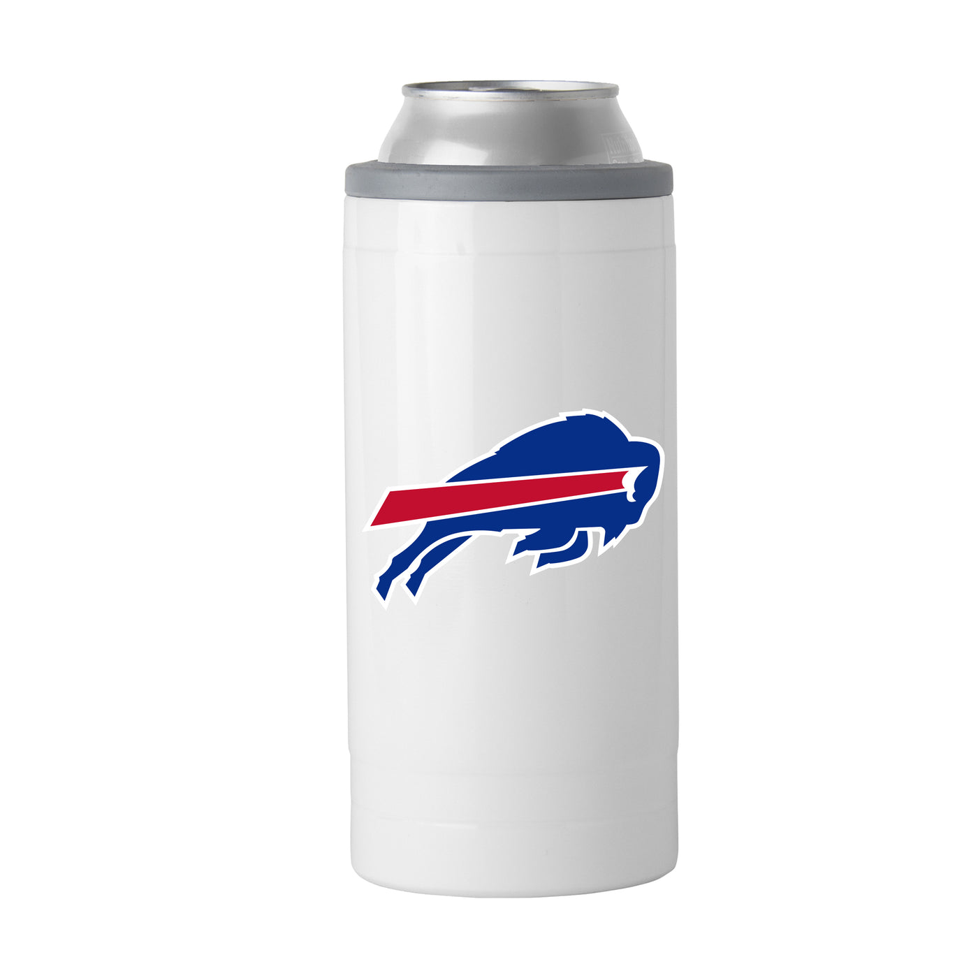 Buffalo Bills Letterman 12 oz Slim Can Coolie
