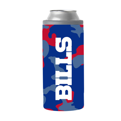 Buffalo Bills Camo Swagger 12oz Slim Can Coolie