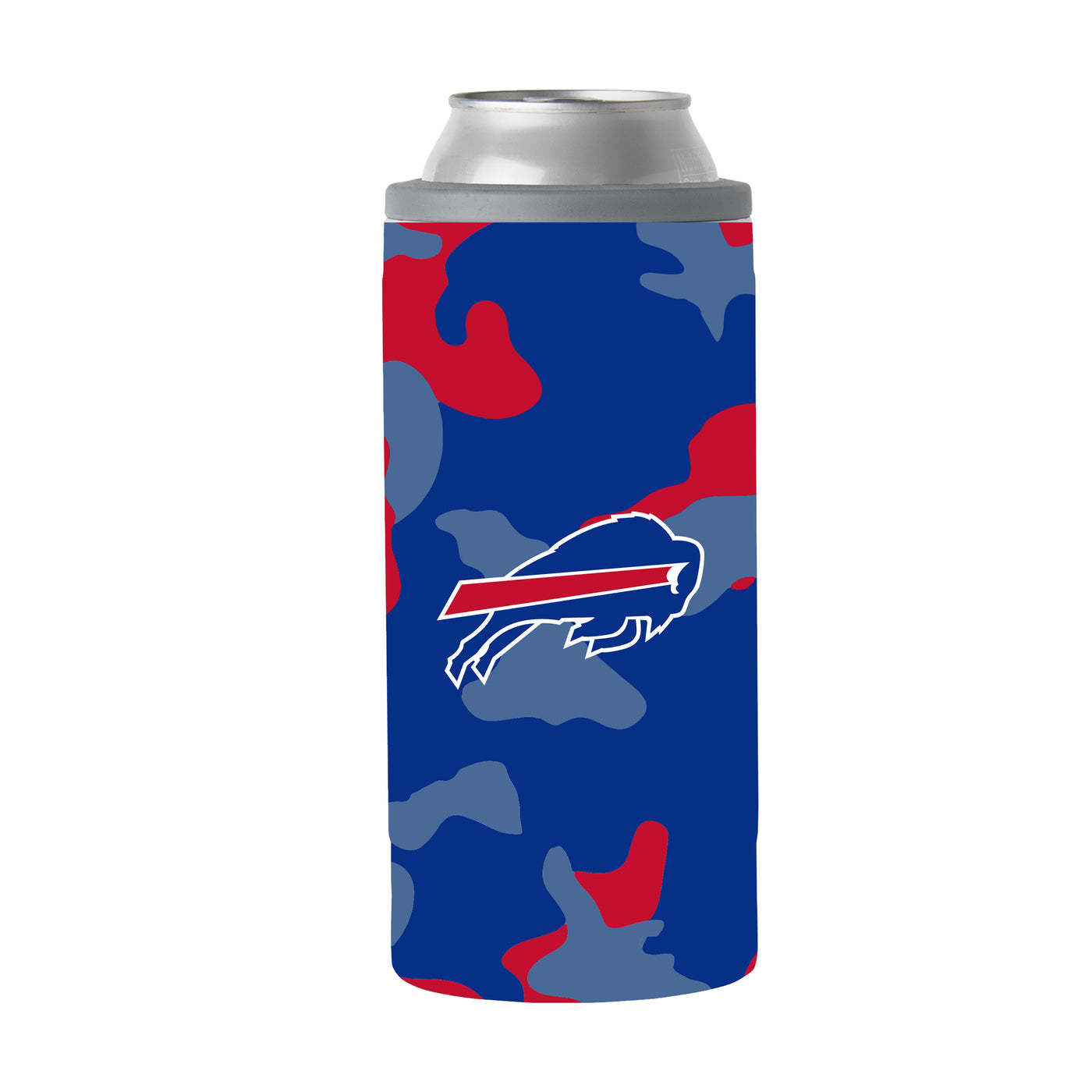 Buffalo Bills Camo Swagger 12oz Slim Can Coolie