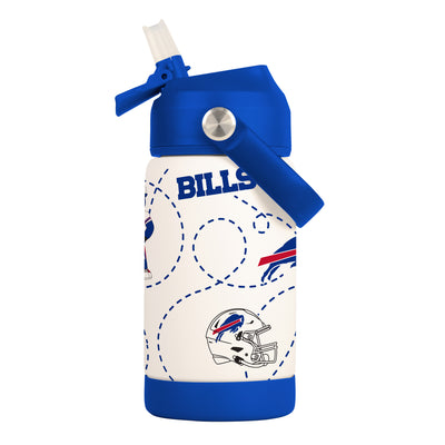 Buffalo Bills 12oz Mascot SS Kids Bottle