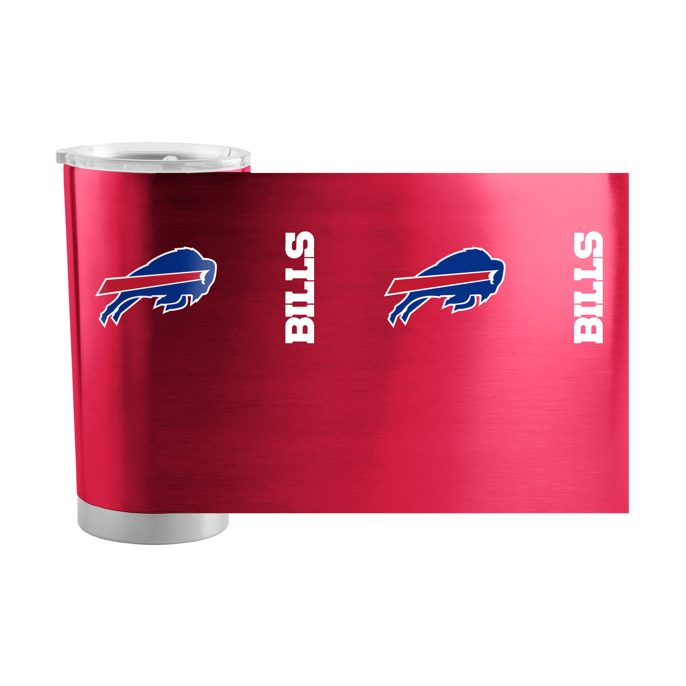 Buffalo Bills 20oz Gameday Red Stainless Steel Tumbler - Logo Brands