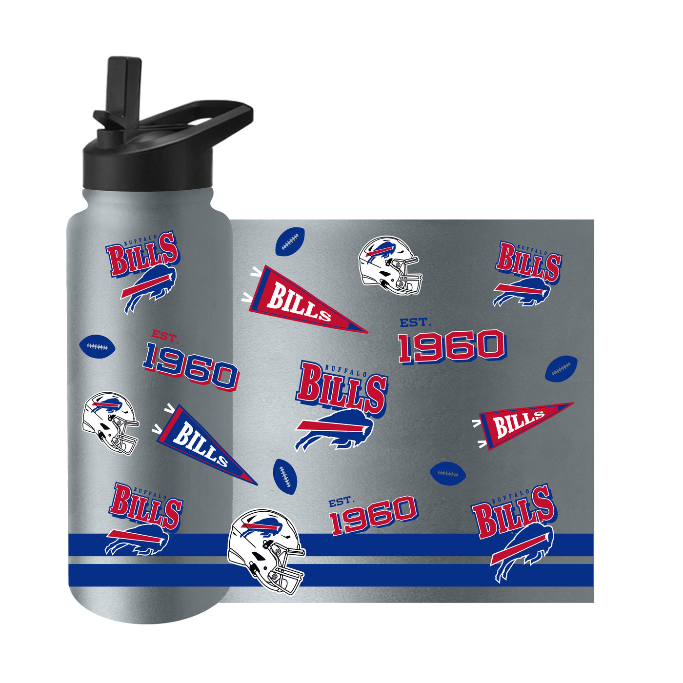 Buffalo Bills 34oz TJX Native Quencher Bottle