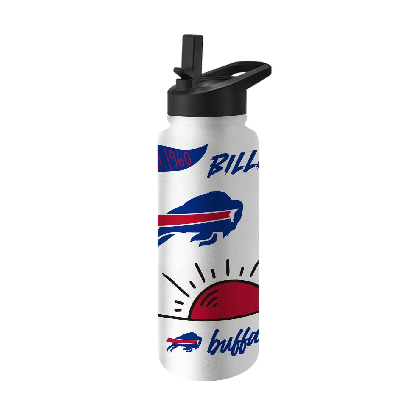 Buffalo Bills 34oz Native Quencher Bottle