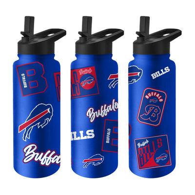 Buffalo Bills 34oz Dreamweave Quencher Bottle