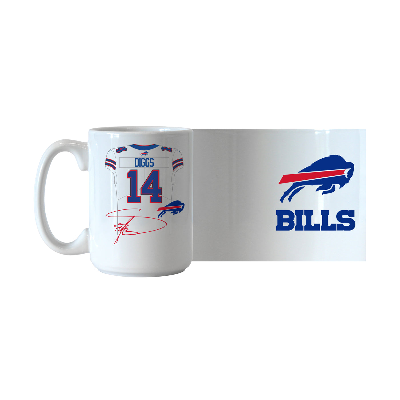 Buffalo Bills 15oz Stefon Diggs Jersey Sublimated Mug