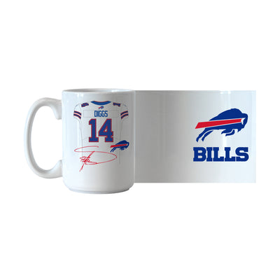 Buffalo Bills 15oz Stefon Diggs Jersey Sublimated Mug